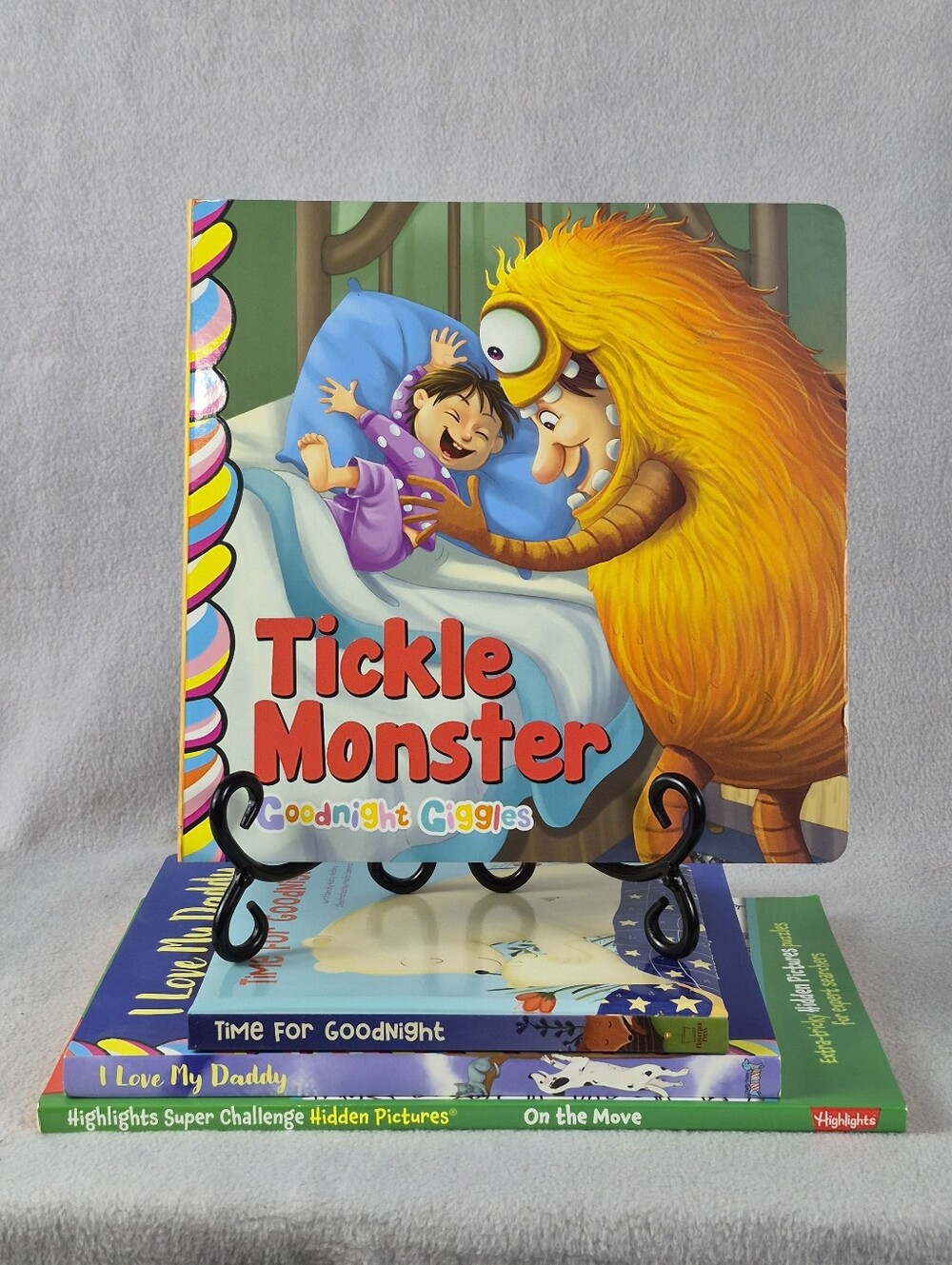 Kids Book Bundle – 4 Fun Board Books & Activity Books